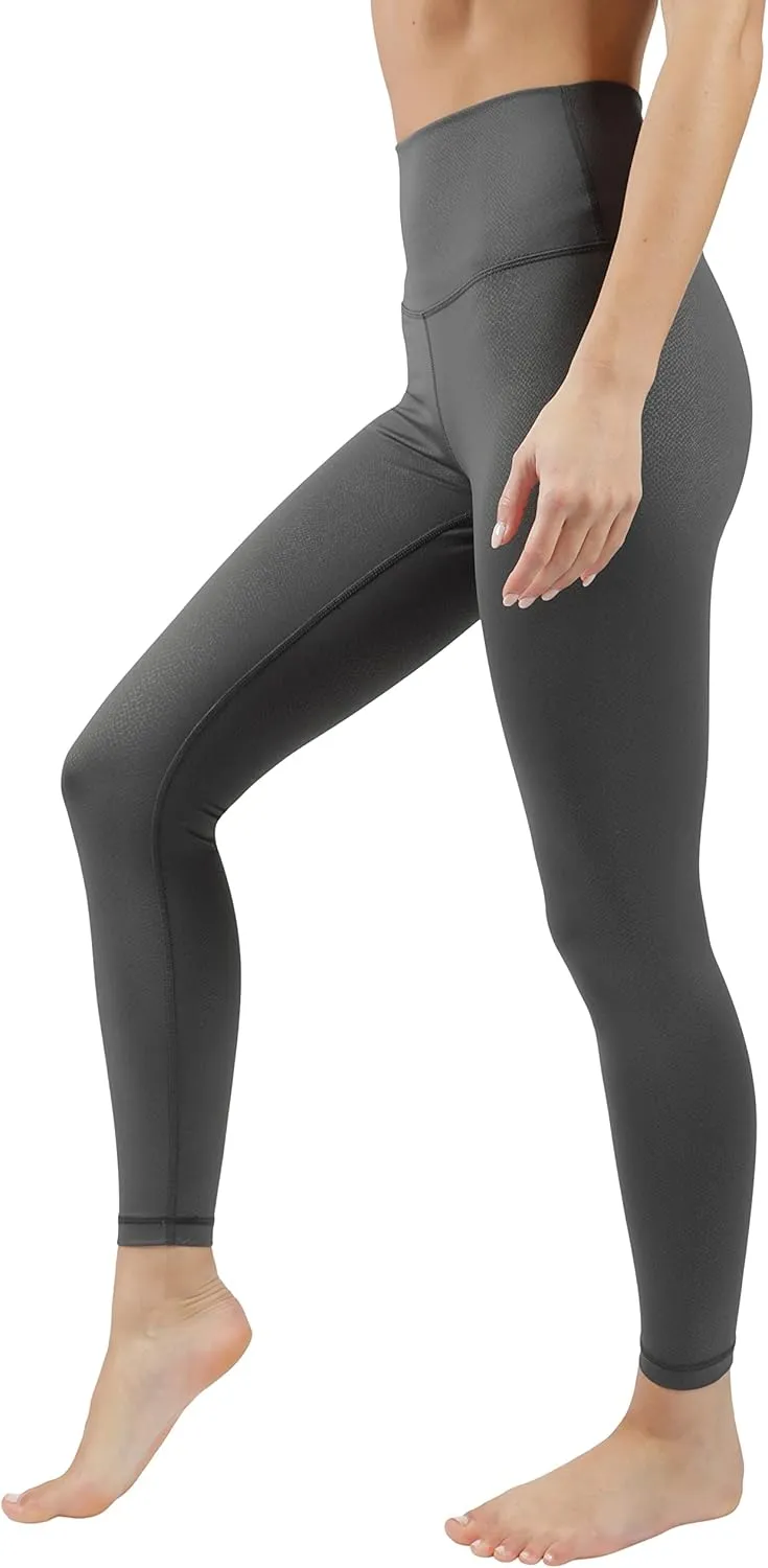 90 Degree By Reflex High Waist Tummy Control Squat Proof Ankle Length Printed Leggings