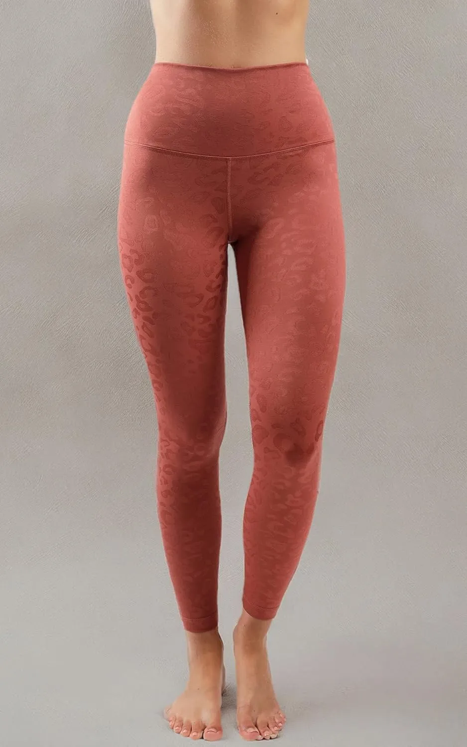 90 Degree By Reflex High Waist Tummy Control Squat Proof Ankle Length Printed Leggings