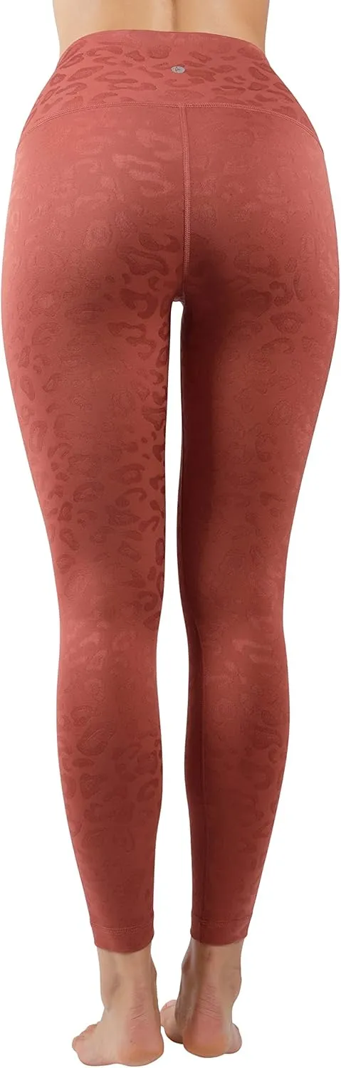 90 Degree By Reflex High Waist Tummy Control Squat Proof Ankle Length Printed Leggings