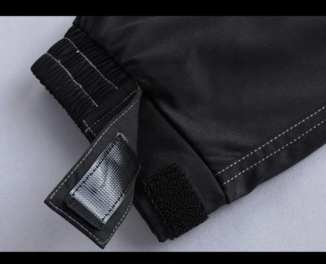 Astellarie Mens Jogger Pants Techwear Hip Hop Punk Harem Cargo Jogger Pant Streetwear Tactical Track Pants with Pocket
