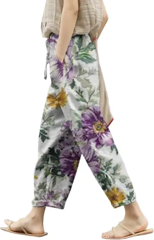 Beach Vacation and Summer Casual Drawstring Pants 2025 Beach Travel Vacation Outfits Leggings for Women Black
