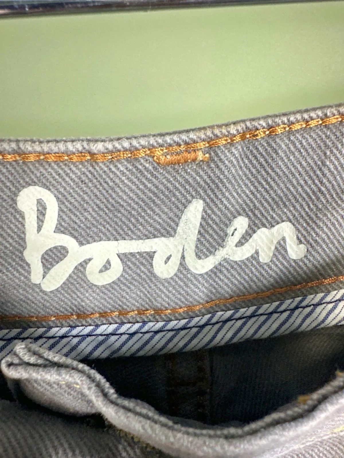 Boden Grey Skinny Jeans UK 8