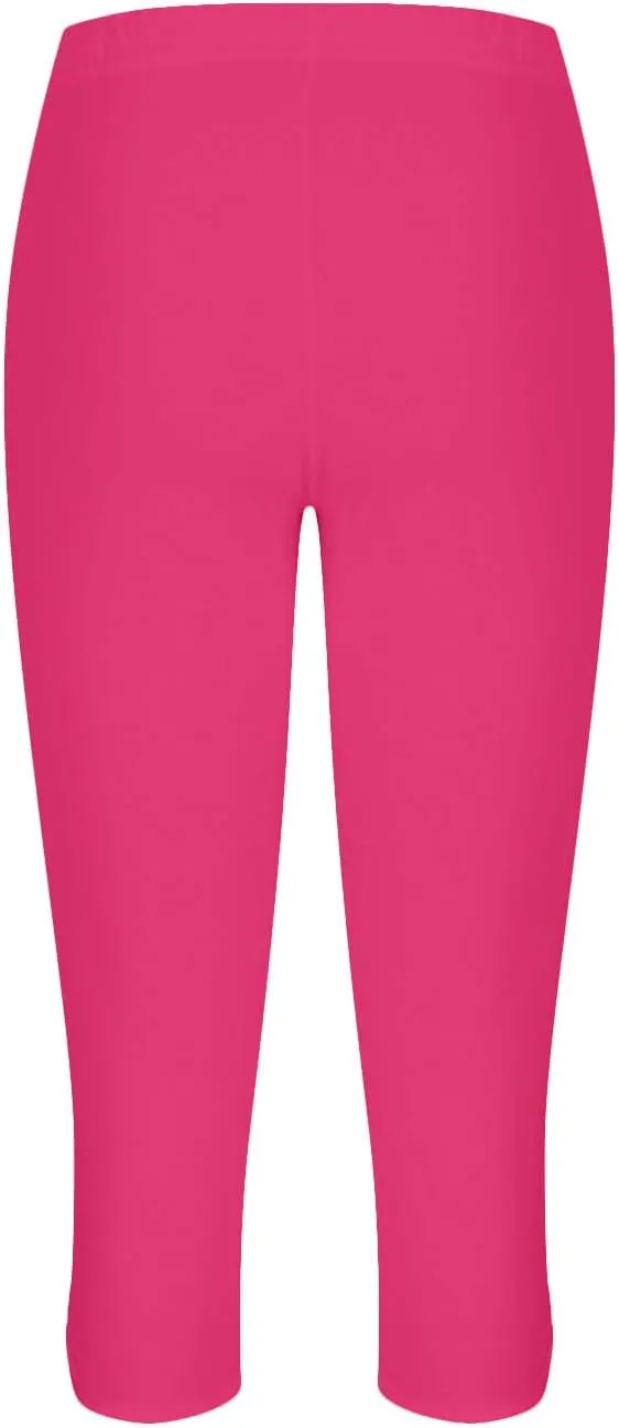 Capri Leggings for Women Trendy Casual Plus Size Yoga Pants Slim Fit Comfy Stretchy Workout Vacation Outfits