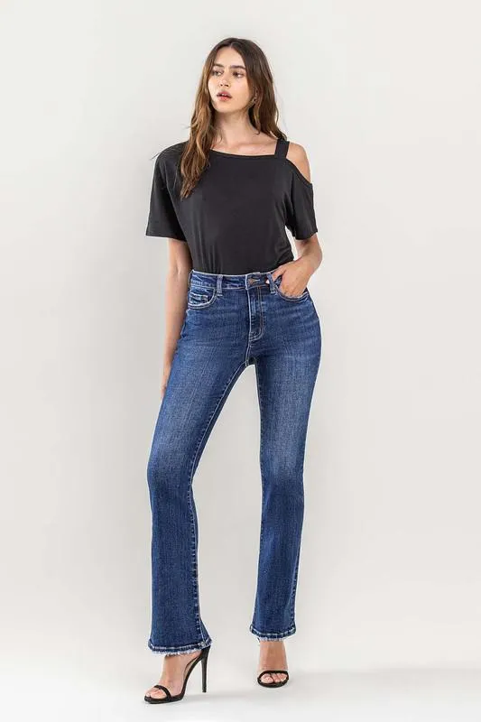 Dark Bootcut Jeans