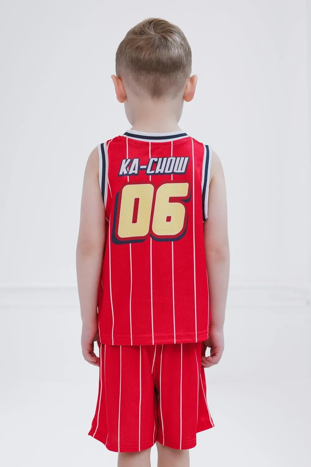 Disney Boys' Basketball Jersey & Shorts Set  Athletic Outfit for Toddlers & Big Kids (2T-10/12)