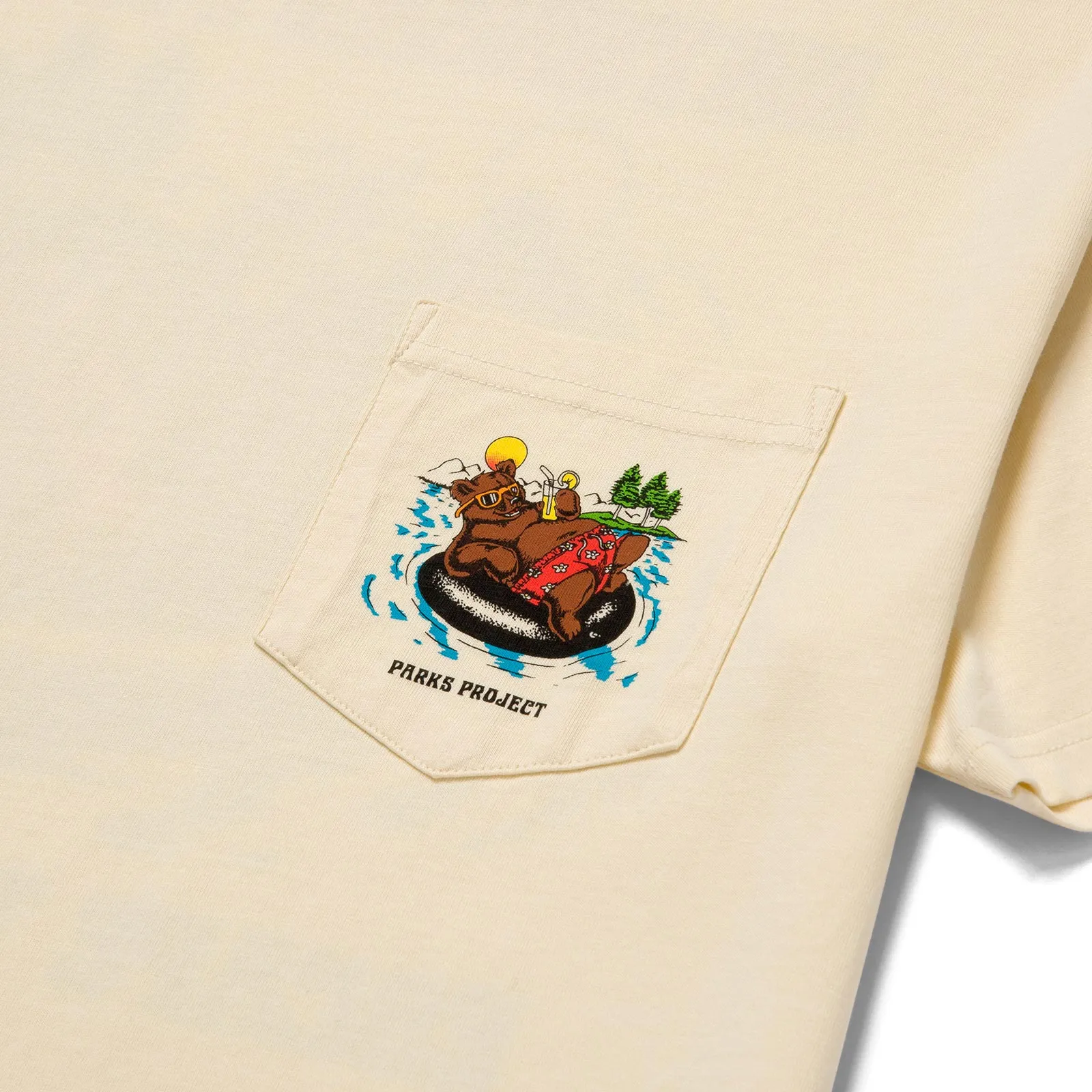 Escape to Nature Bear Float Pocket Tee