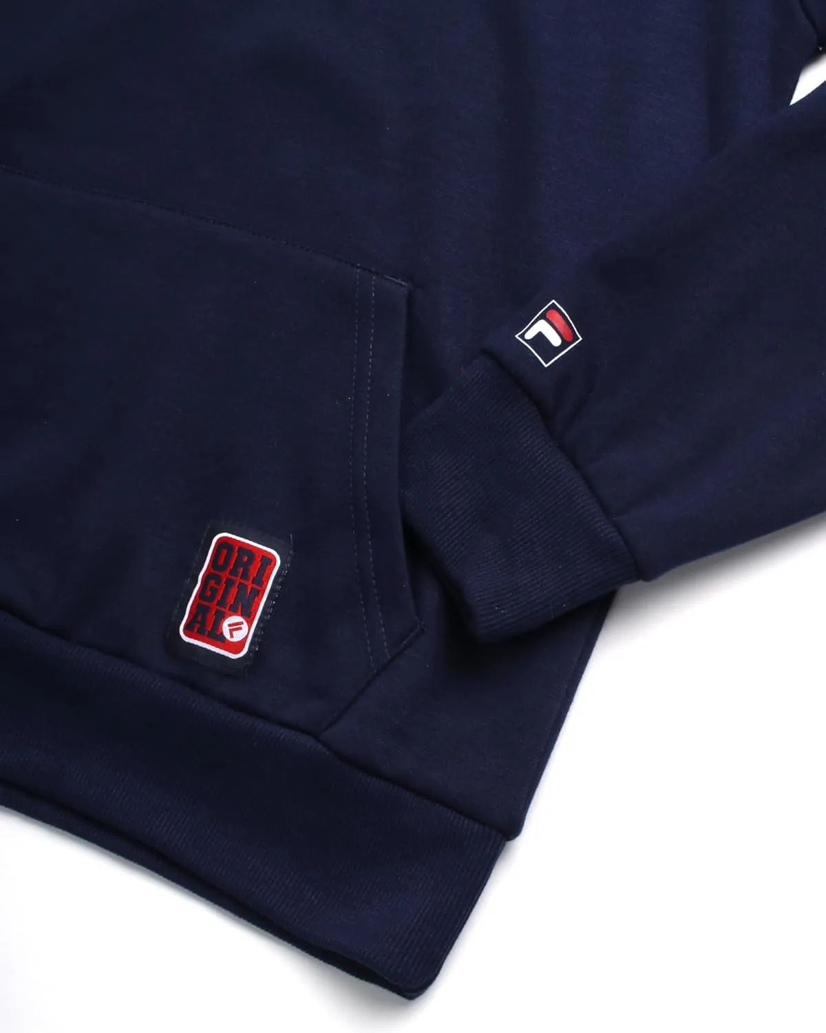 Fila Boys' Sweatsuit Set - 2 Piece Athletic Hoodie Sweatshirt and Active Jogger Sweatpants - Boys Activewear Jogset (8-12)