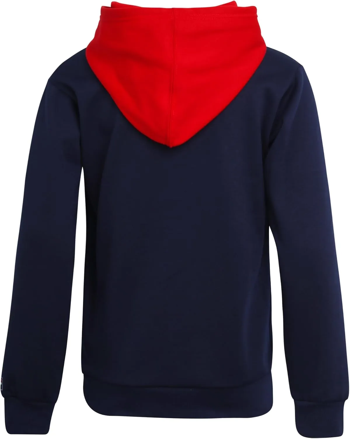 Fila Boys' Sweatsuit Set - 2 Piece Athletic Hoodie Sweatshirt and Active Jogger Sweatpants - Boys Activewear Jogset (8-12)