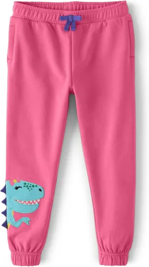 Gymboree Girls' and Toddler Fleece Jogger Sweatpants