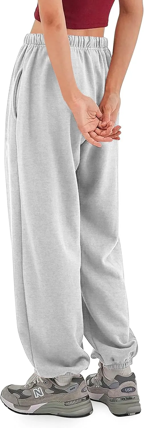 Hat and Beyond Mens Lightweight Sweatpants Elastic Pockets Jogger Pants