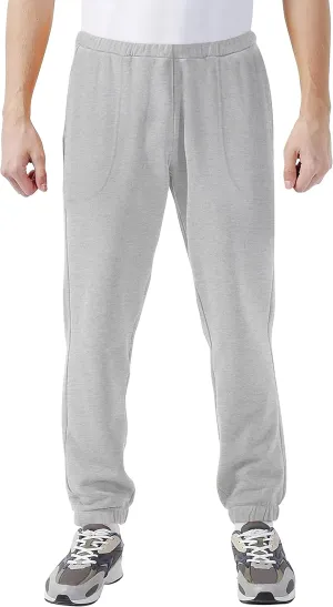 Hat and Beyond Mens Lightweight Sweatpants Elastic Pockets Jogger Pants