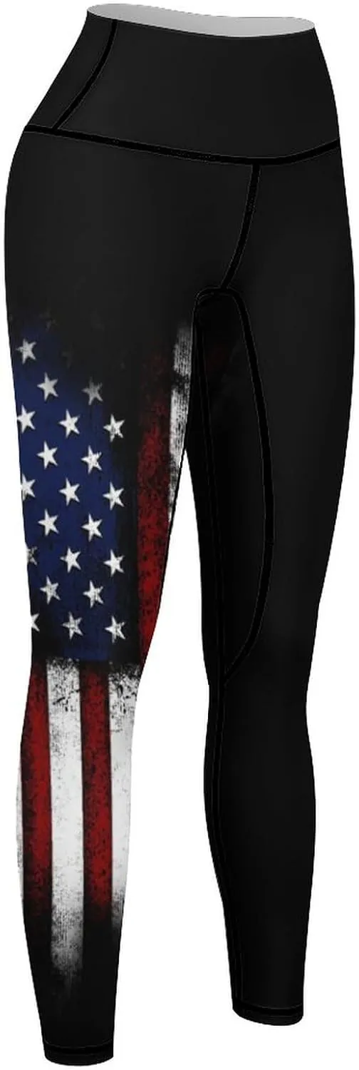 High Waisted Yoga Pants for Women Tummy Control 4 Way Stretch Running Workout Leggings Athletic Yoga Pants