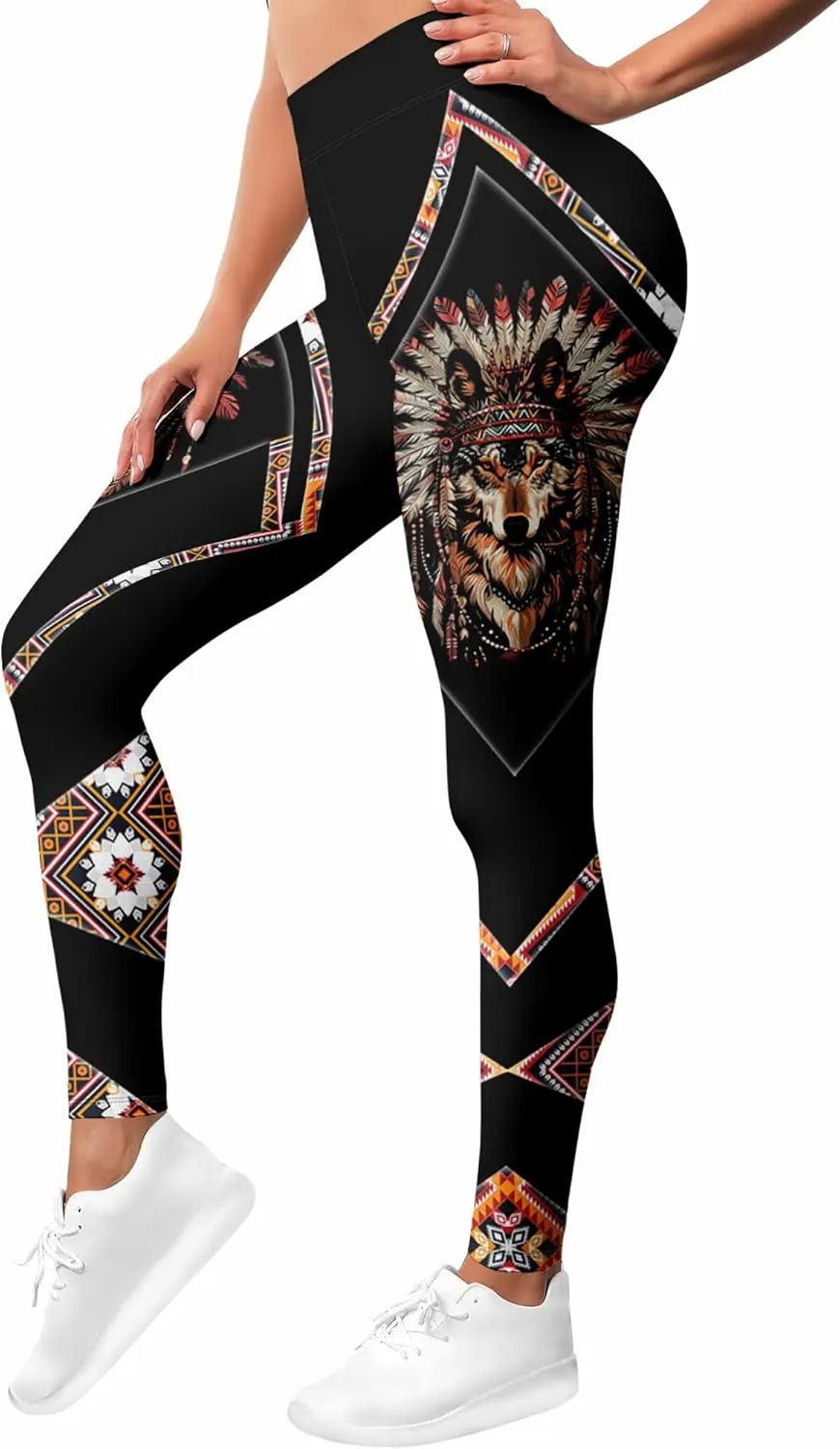 HIVICHI Funny Leggings for Women Printed Gym Womens Yoga Pants