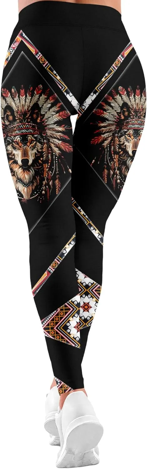 HIVICHI Funny Leggings for Women Printed Gym Womens Yoga Pants