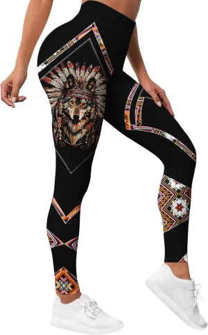 HIVICHI Funny Leggings for Women Printed Gym Womens Yoga Pants
