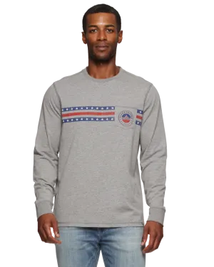 ICON LOGO POCKET CREWNECK TEE