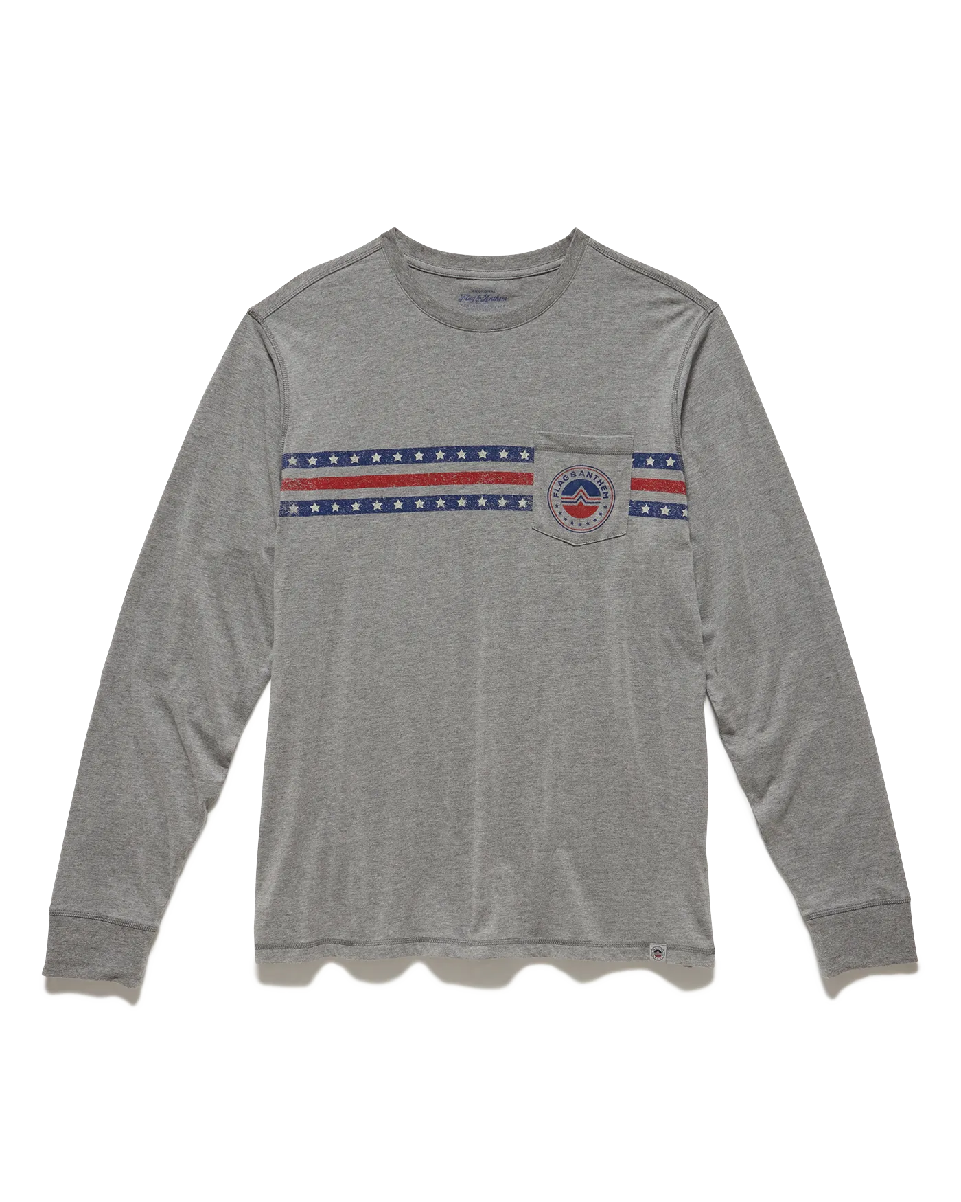 ICON LOGO POCKET CREWNECK TEE