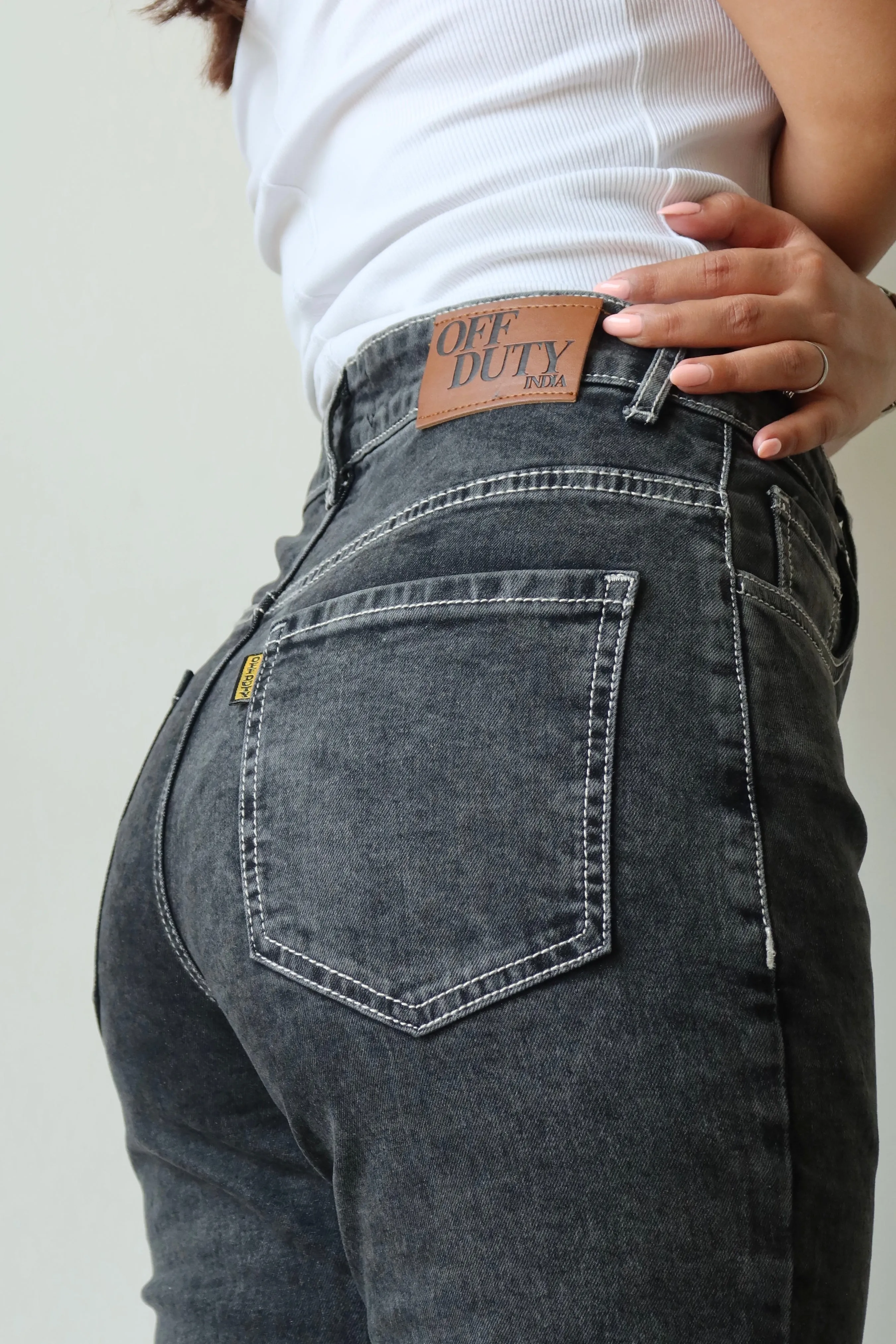 Iconic Babe Raw Edge Bootcut Jeans