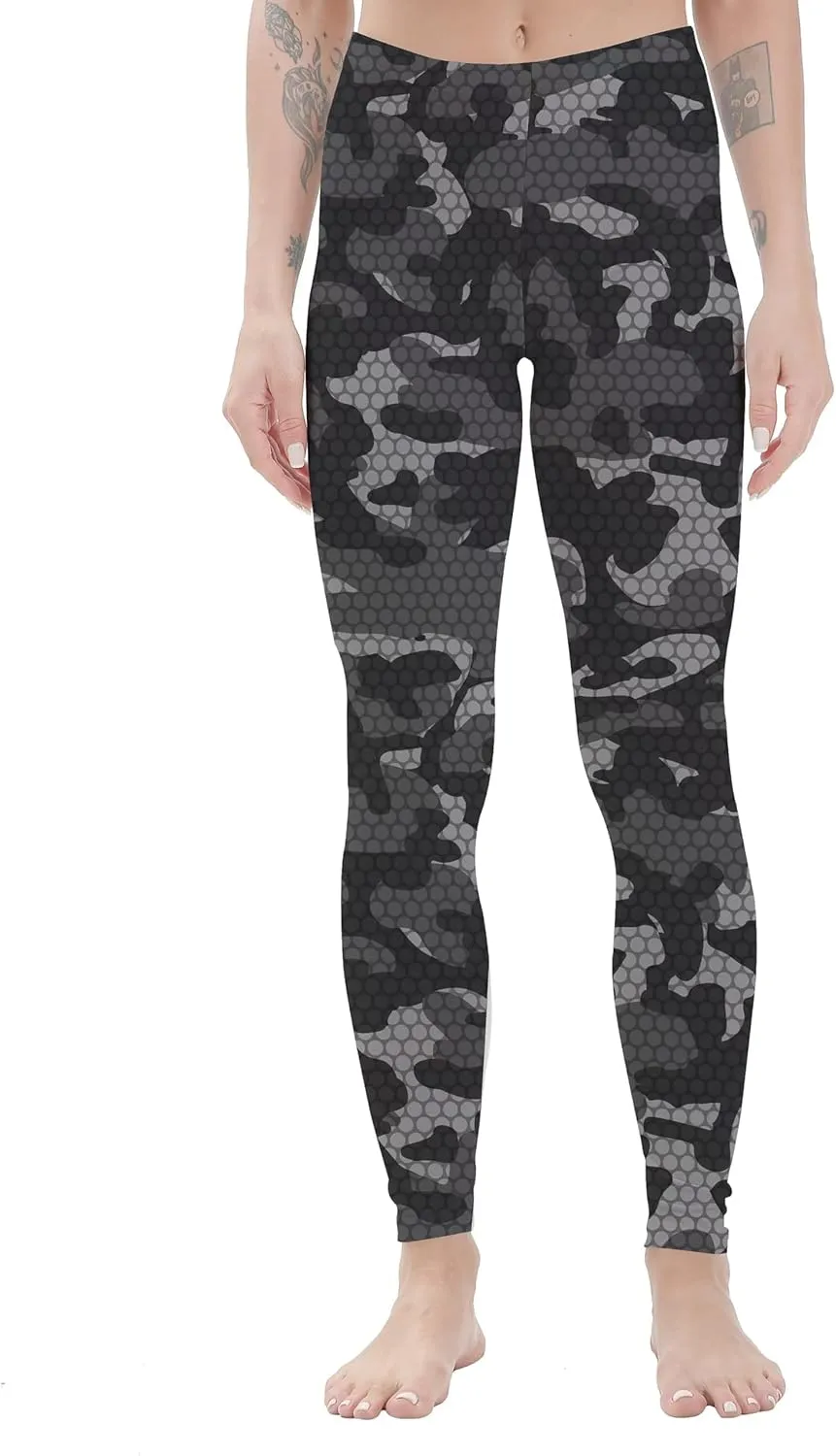 JINKAIJIA Women's Regular Size and Large Size Fashion Designs Digital 3D Printed Leggings(DDK100-1L)