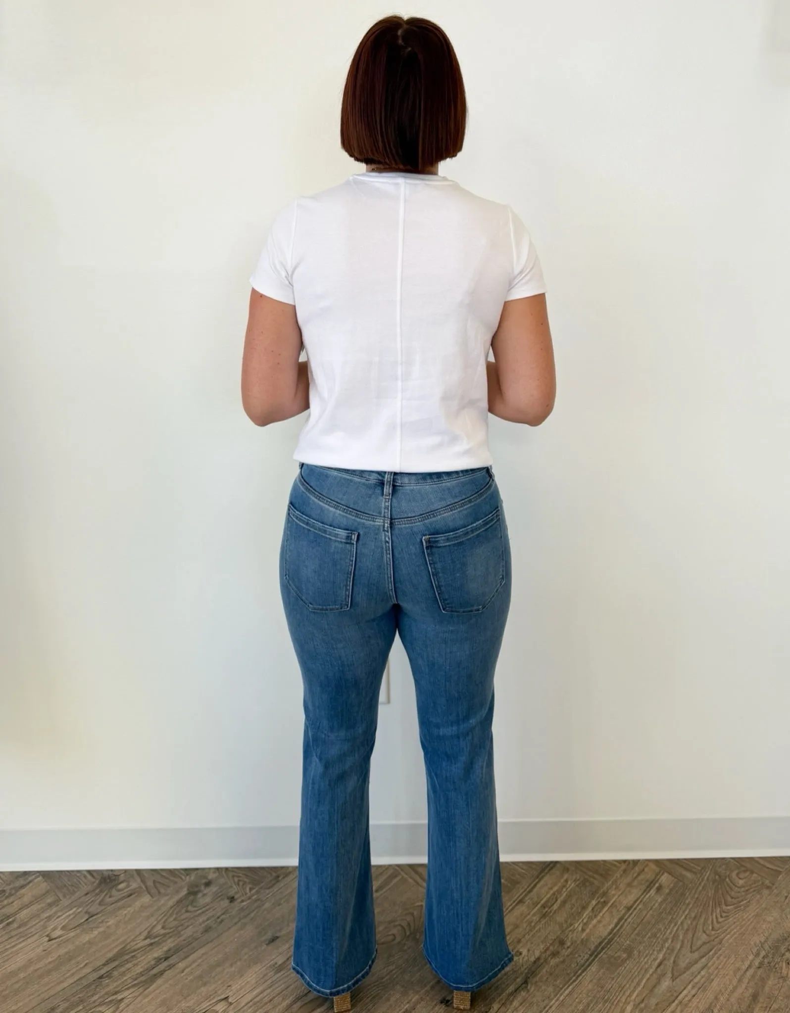 Leah High Rise Bootcut Denim