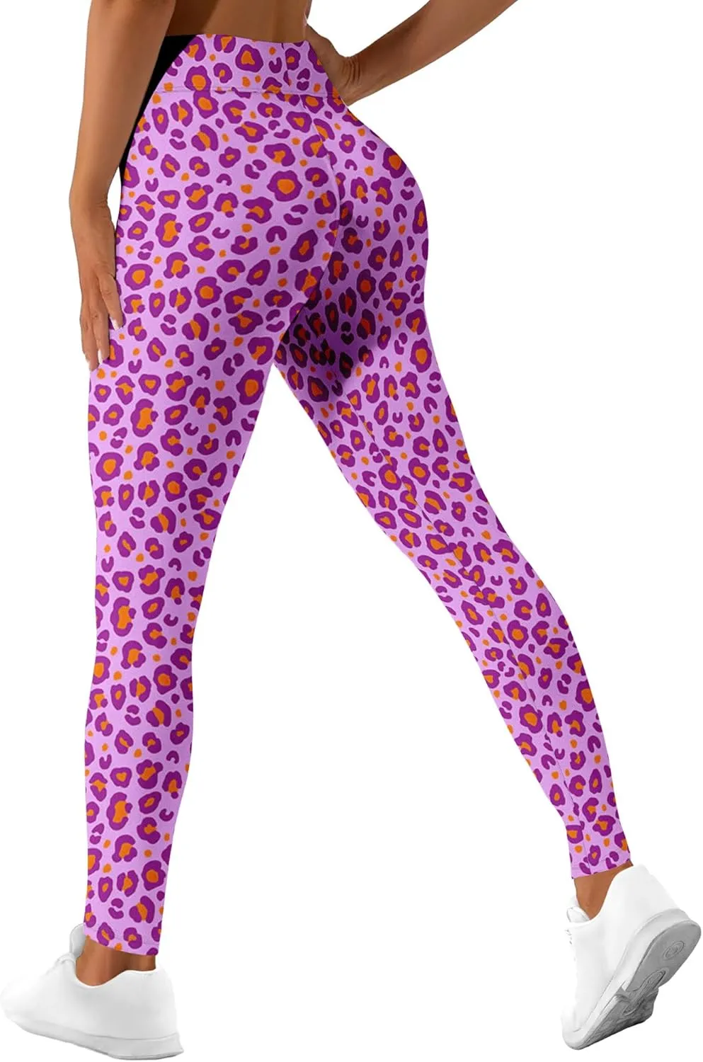 Leggings for Women Funny Printed Gym Womens Yoga Pants Floral Legging Tropical Athletic Pant