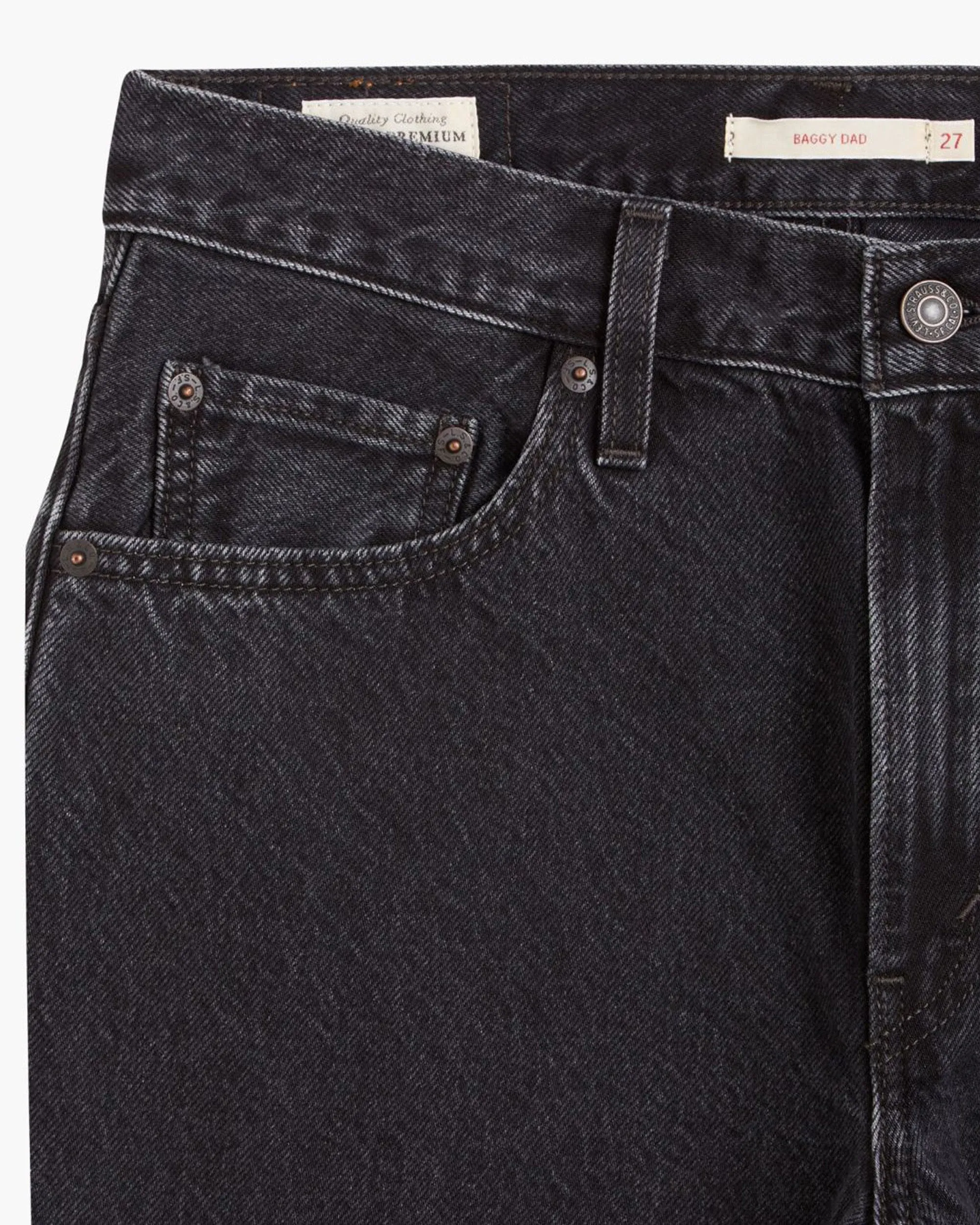 Levi's® Womens Baggy Dad Loose Fit Jeans - Boot Barn Stone