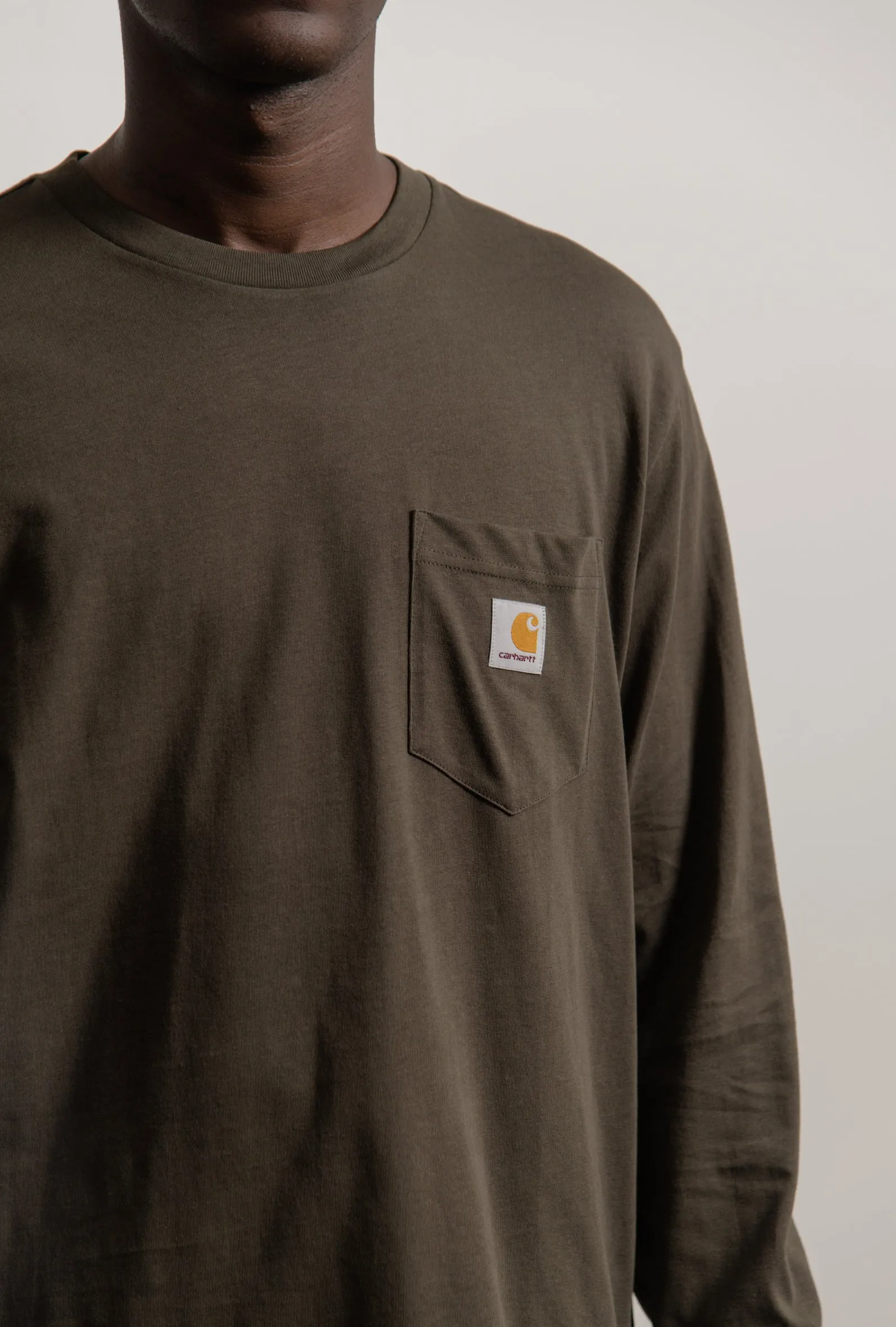 Long Sleeve Pocket Tee Cypress
