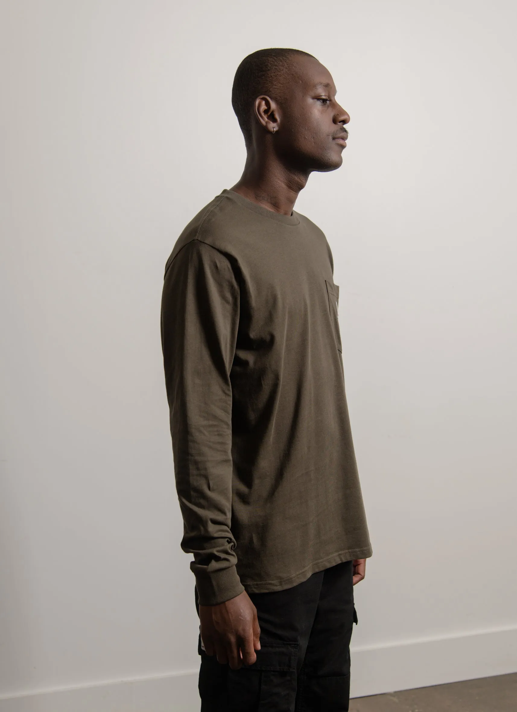 Long Sleeve Pocket Tee Cypress