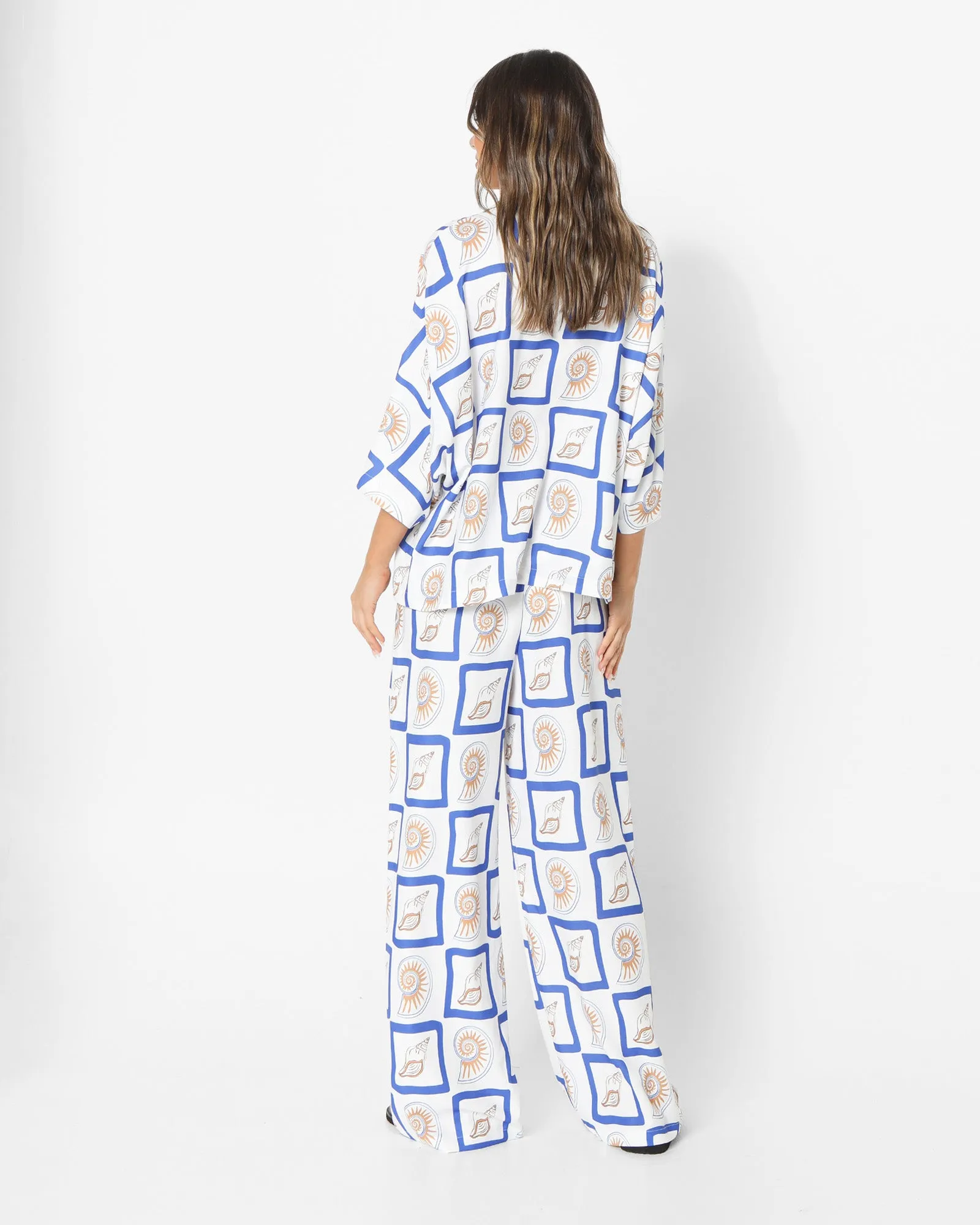 LOST IN LUNAR Zeni Pants Shell Print