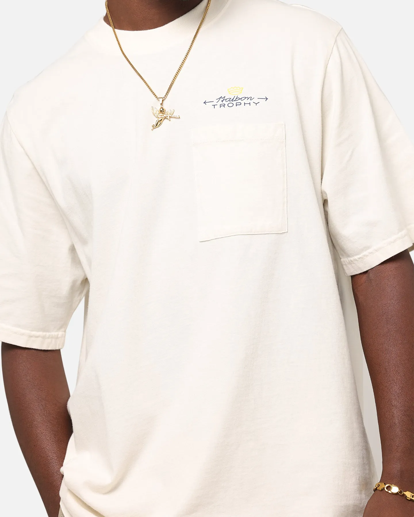 Malbon Pocket T-Shirt Black