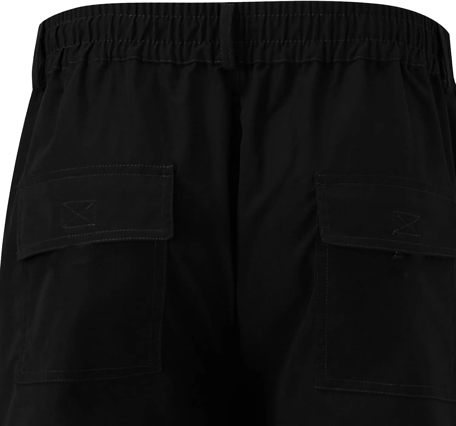 Men's Cargo Pants Straight Leg Hiking Joggers Lightweight Loose Pants Outdoor Streetwear Trousers with Pocket