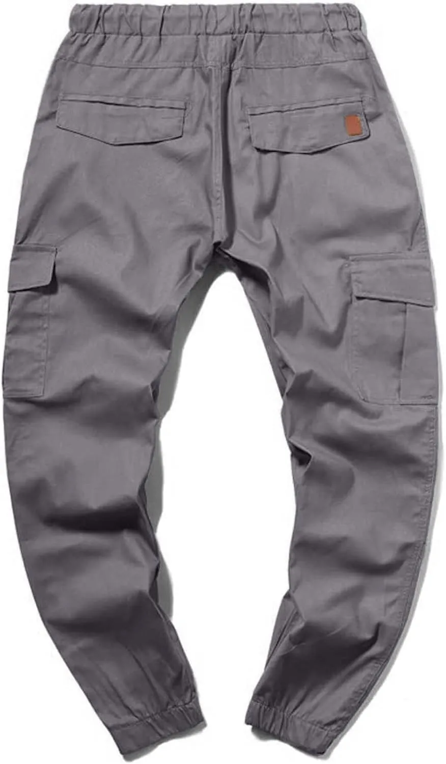 Men's Slim Fit Cargo Pants Stretch Comfy Drawstring Sweatpants Casual Workout Chinos Pants Fashion Work and Travel Pants