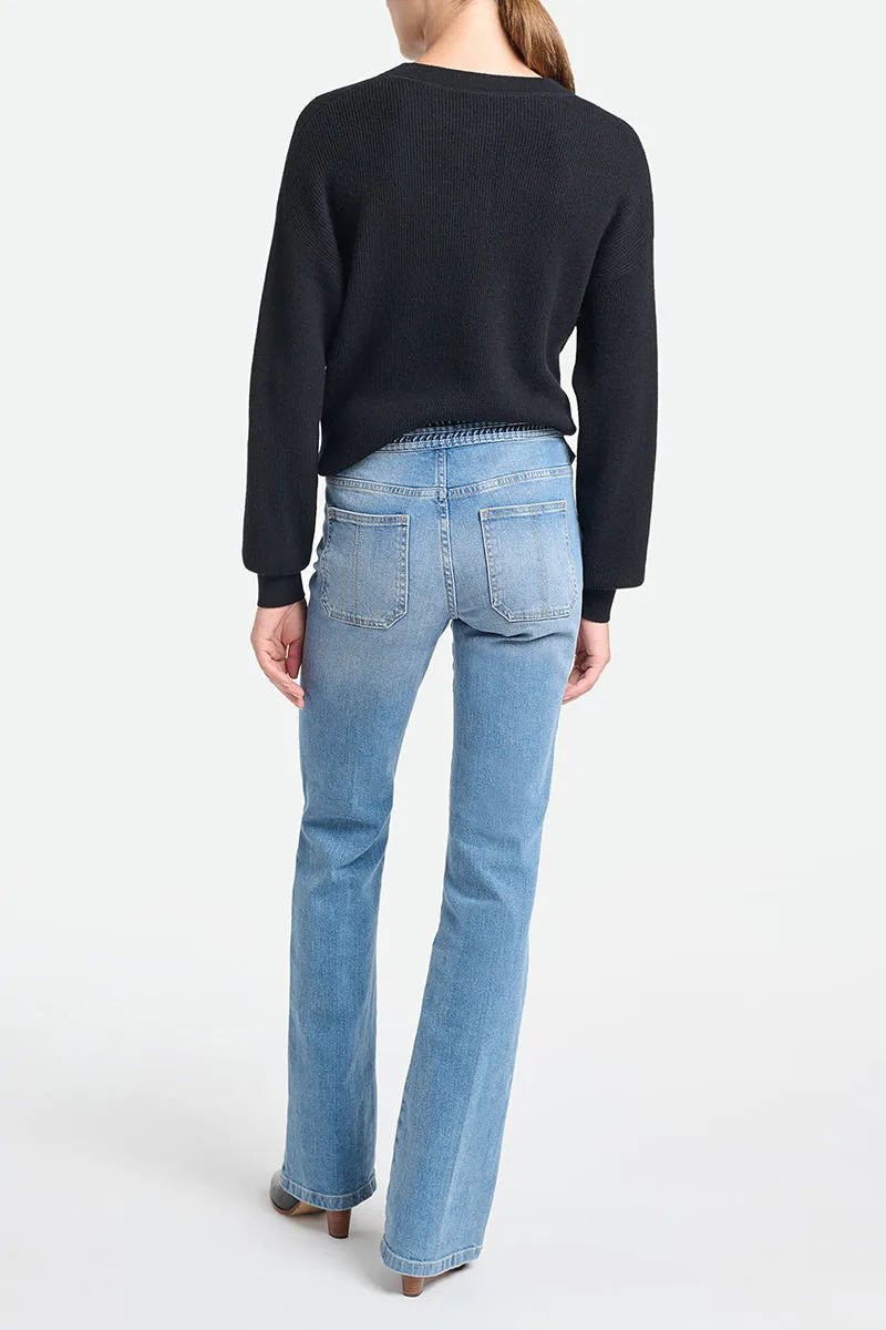 Nano Boot Cut Jeans Light Indigo