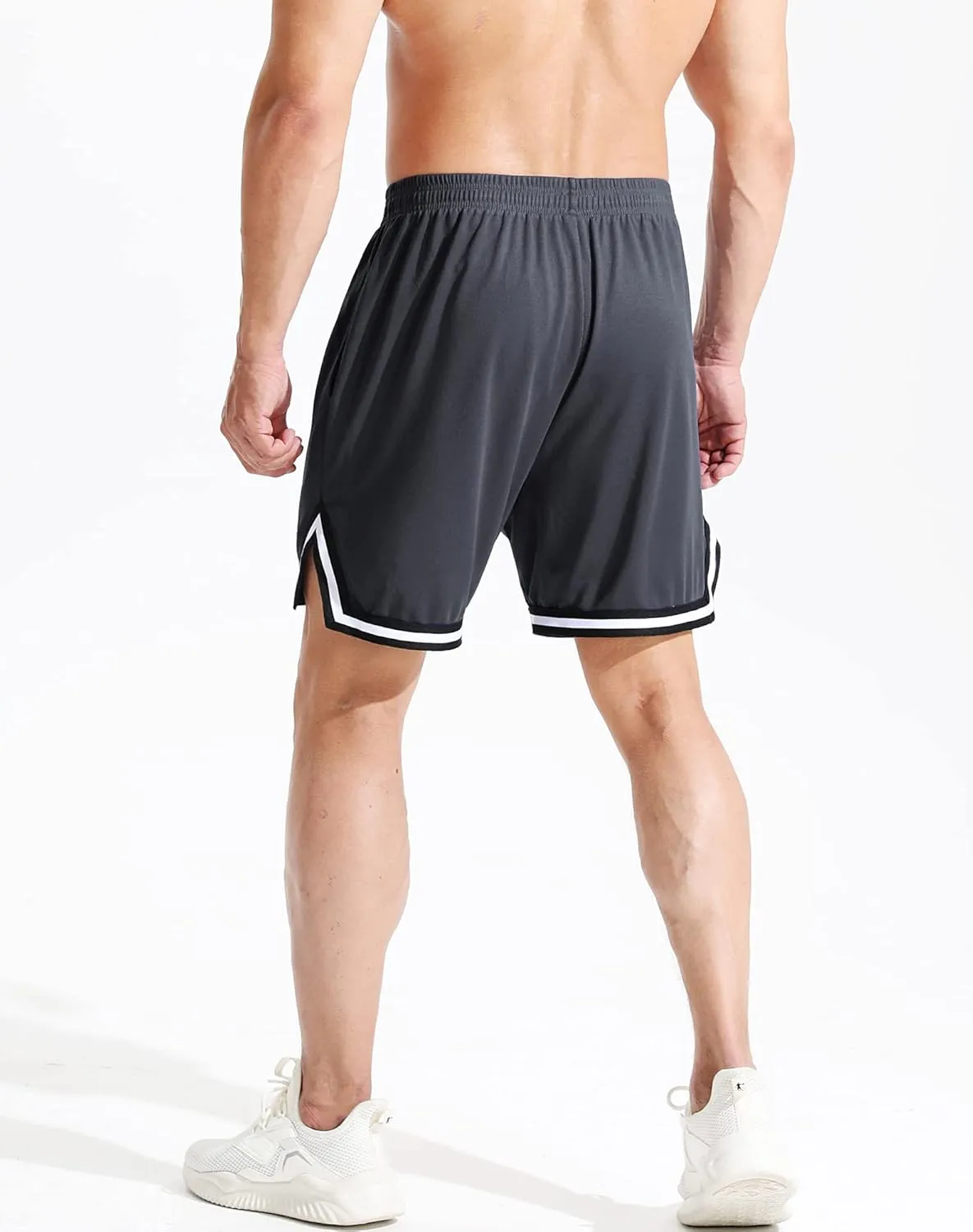 NELEUS Men's 7 inch Lightweight Workout Running Shorts with Pockets