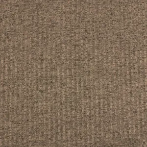 Novelty Knit Solid - Rib - Mix brown