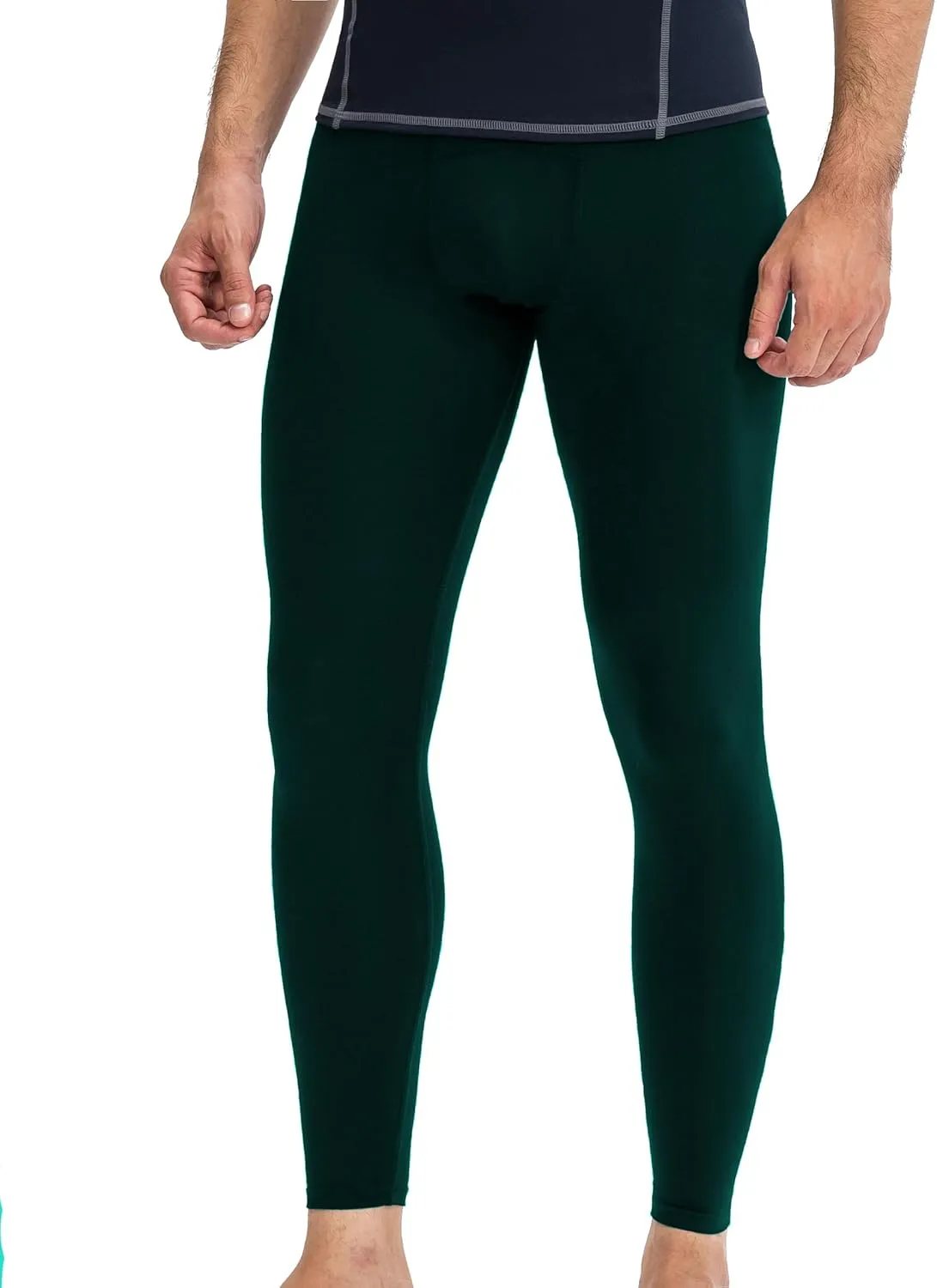 Queerier Mens Compression Pants Cool Dry Workout Leggings Athletic Sports Base Layer Bottoms Running Tights