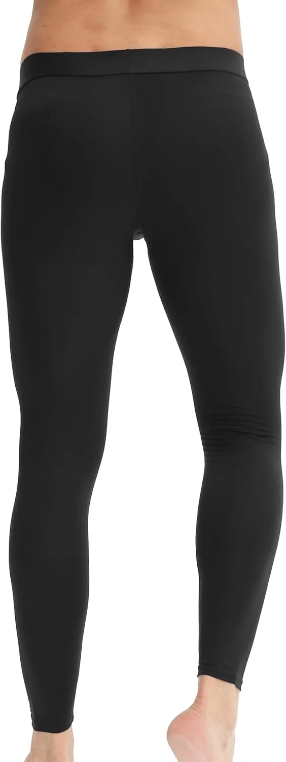 Queerier Mens Compression Pants Cool Dry Workout Leggings Athletic Sports Base Layer Bottoms Running Tights