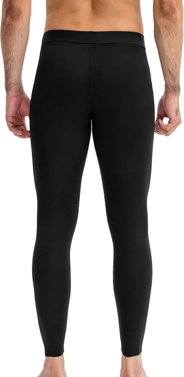 Queerier Mens Compression Pants Cool Dry Workout Leggings Athletic Sports Base Layer Bottoms Running Tights