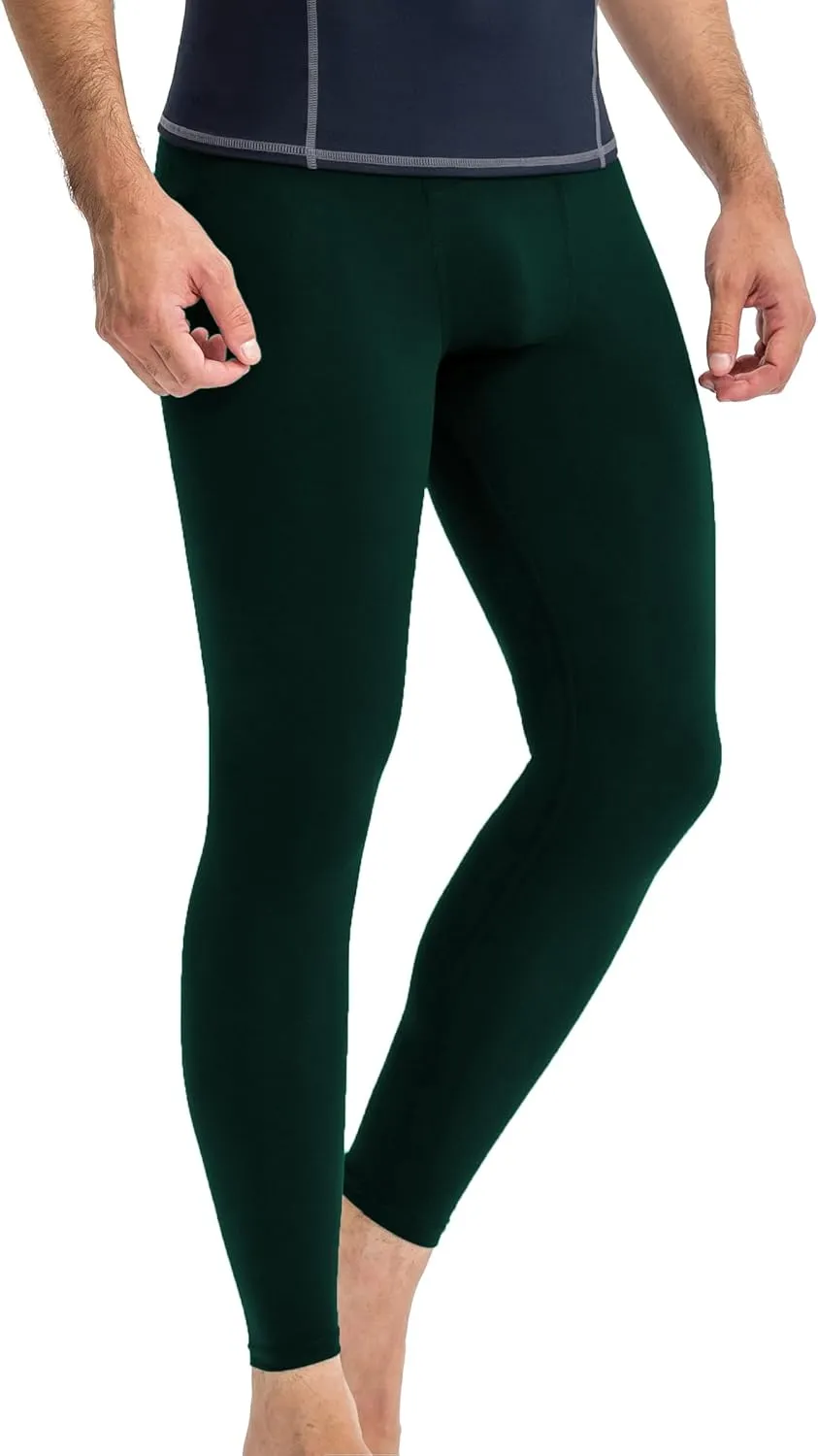 Queerier Mens Compression Pants Cool Dry Workout Leggings Athletic Sports Base Layer Bottoms Running Tights