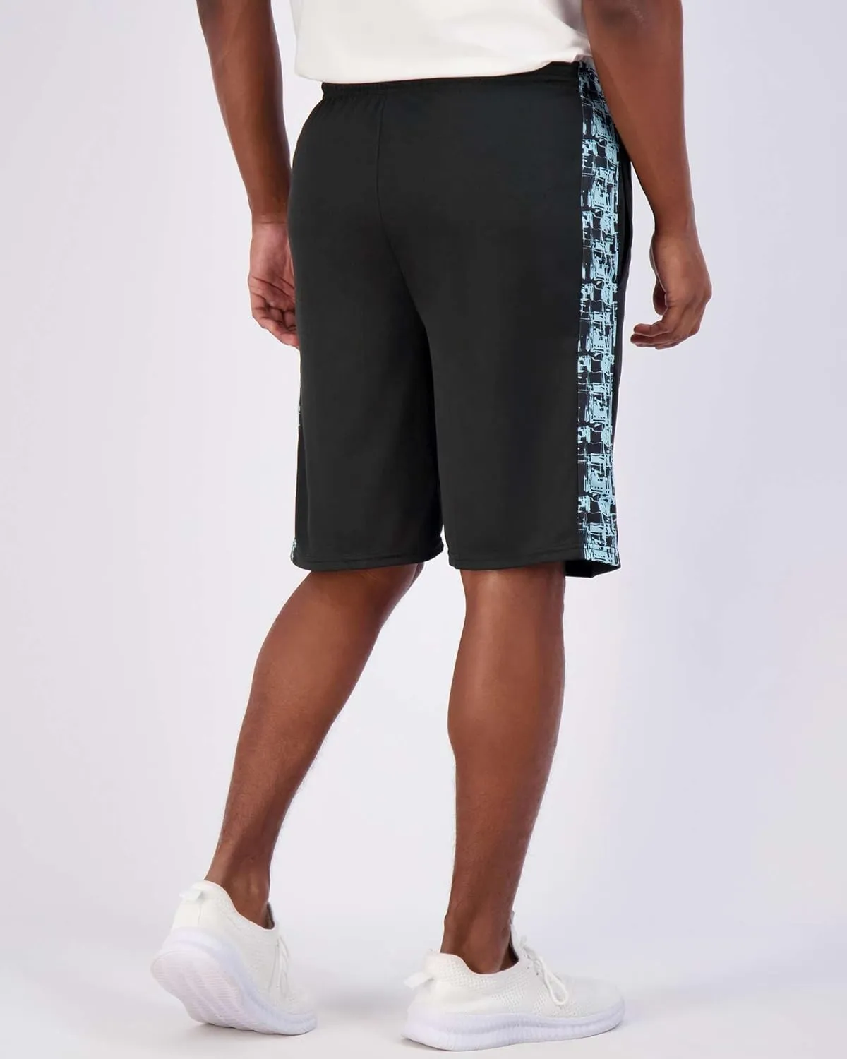 Real Essentials 5 Pack: Men's Mesh Athletic Basketball Shorts Quick Dry Activewear with Pockets