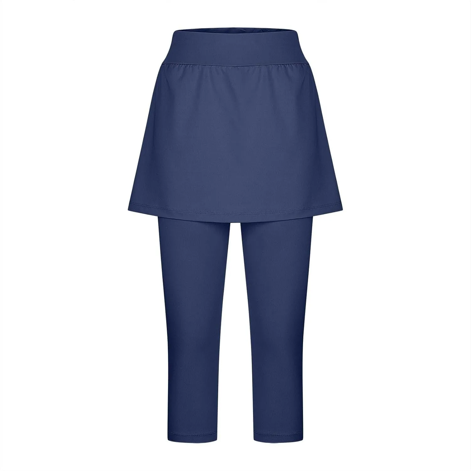 Skirted Leggings for Women 2025 Tennis Golf Skorts Plus Size Skirts Gym Athletic Capris Pickleball Yoga Outfit