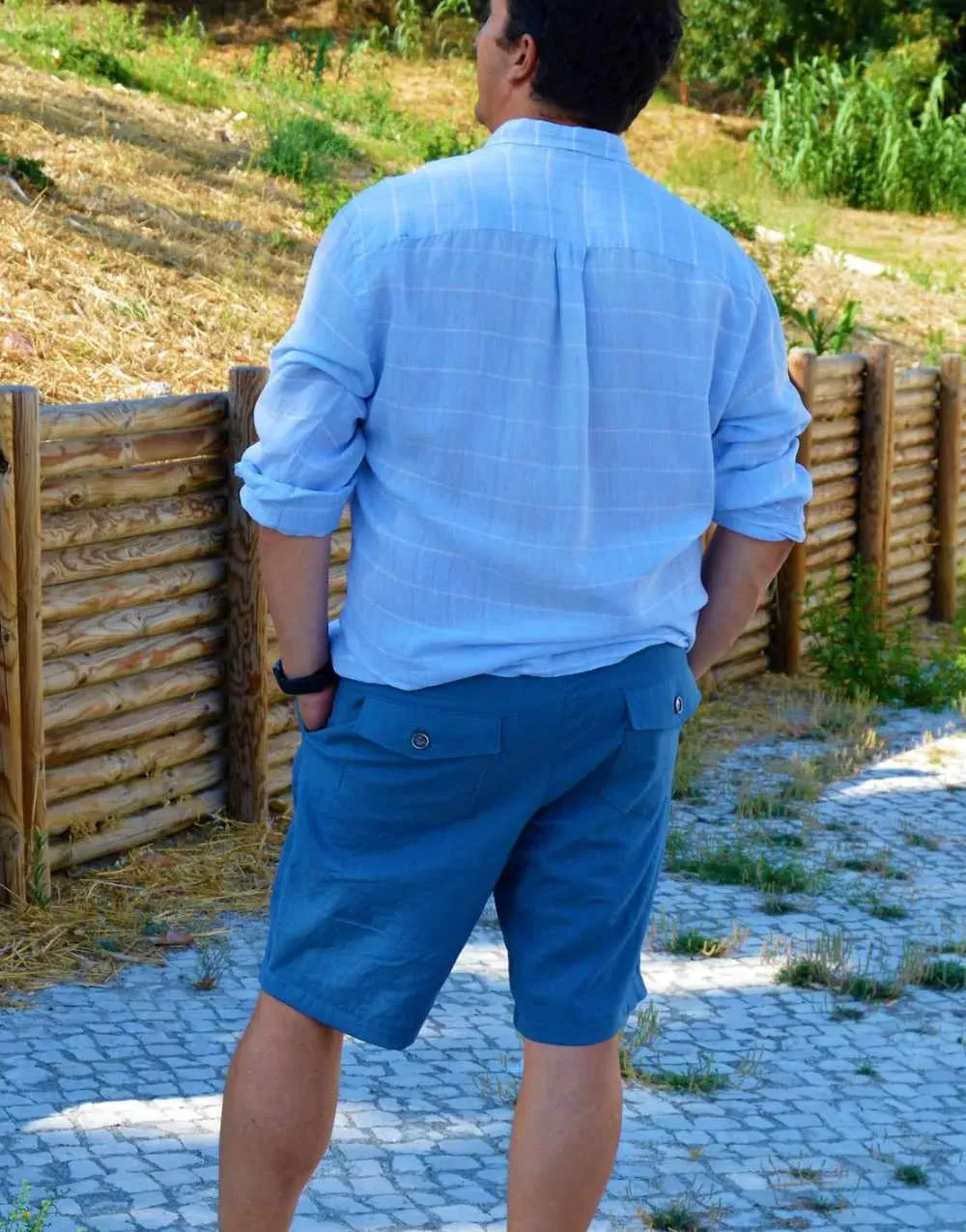 Summer Pants Men's Sewing Pattern, Wardrobe by Me