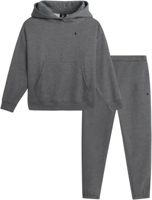 Volcom Boys' Active Tracksuit Set - 2 Piece Athletic Performance Fleece Hoodie Sweatshirt and Jogger Sweatpants (Sizes: 4-20)