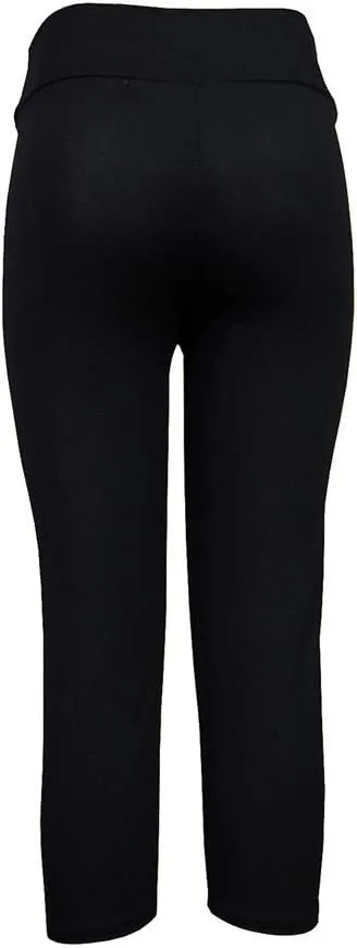Women Boho Trousers Women's Running Seven-minute High-waist Hip Pants Stretch Fitness Pants Yoga Pants