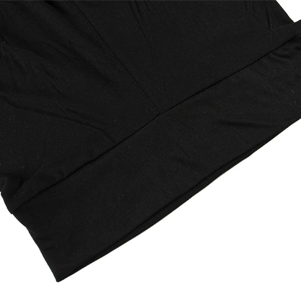 Women Boho Trousers Women's Running Seven-minute High-waist Hip Pants Stretch Fitness Pants Yoga Pants