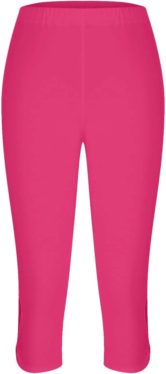 Women's Capris Leggings,Workout Yoga Pants,Tummy Control Compression Legging,Dressy Cut Out Lace Cropped Pant 2025