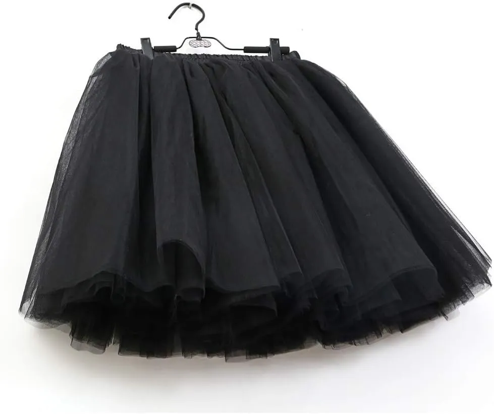 Womens Pleated Short Skirt Adult Dancing Skirt High Waist Pencil Skirts for Women Knee Length