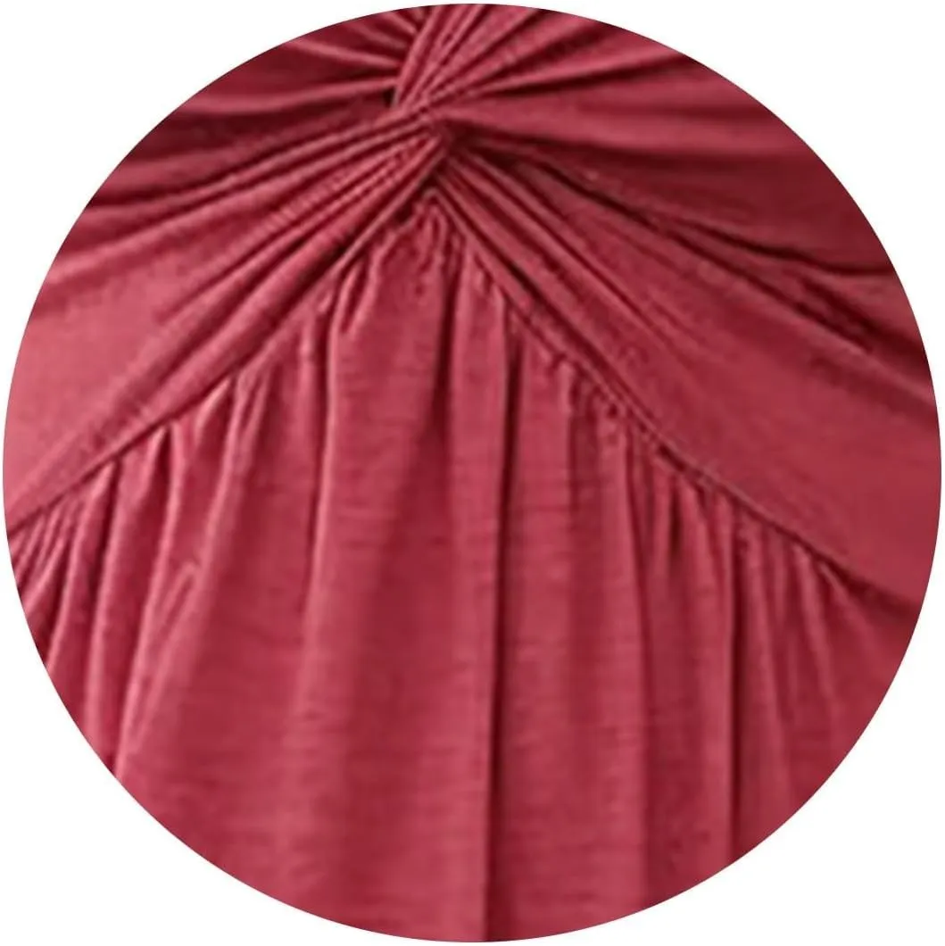 Women's V Neck Front Knotted Dresses Summer Sleeveless A Line Sundress Beach Party Vacasion Dress Outfits