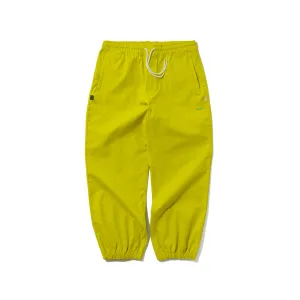 WORK 3L SUPER WIDE JOGGER PANTS LIME