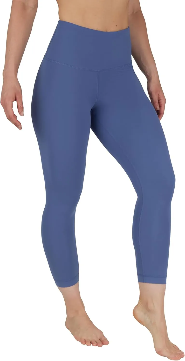 Yogalicious High Waist Buttery Soft Lightweight Capri Leggings High Rise Workout Yoga Pants for Women